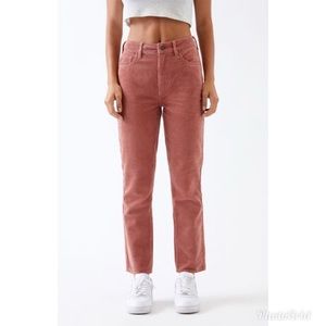 PacSun Pink Corduroy Mom Pants Size 29